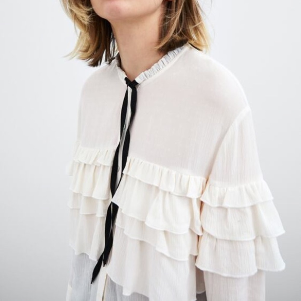 Zara shirt, size S.
